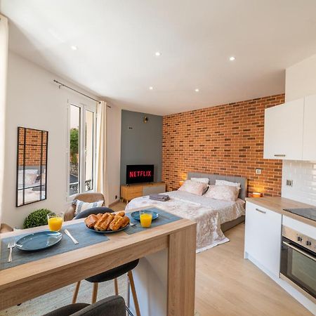 Grand Studio Climatise Tres Proche Monaco Beausoleil Dış mekan fotoğraf
