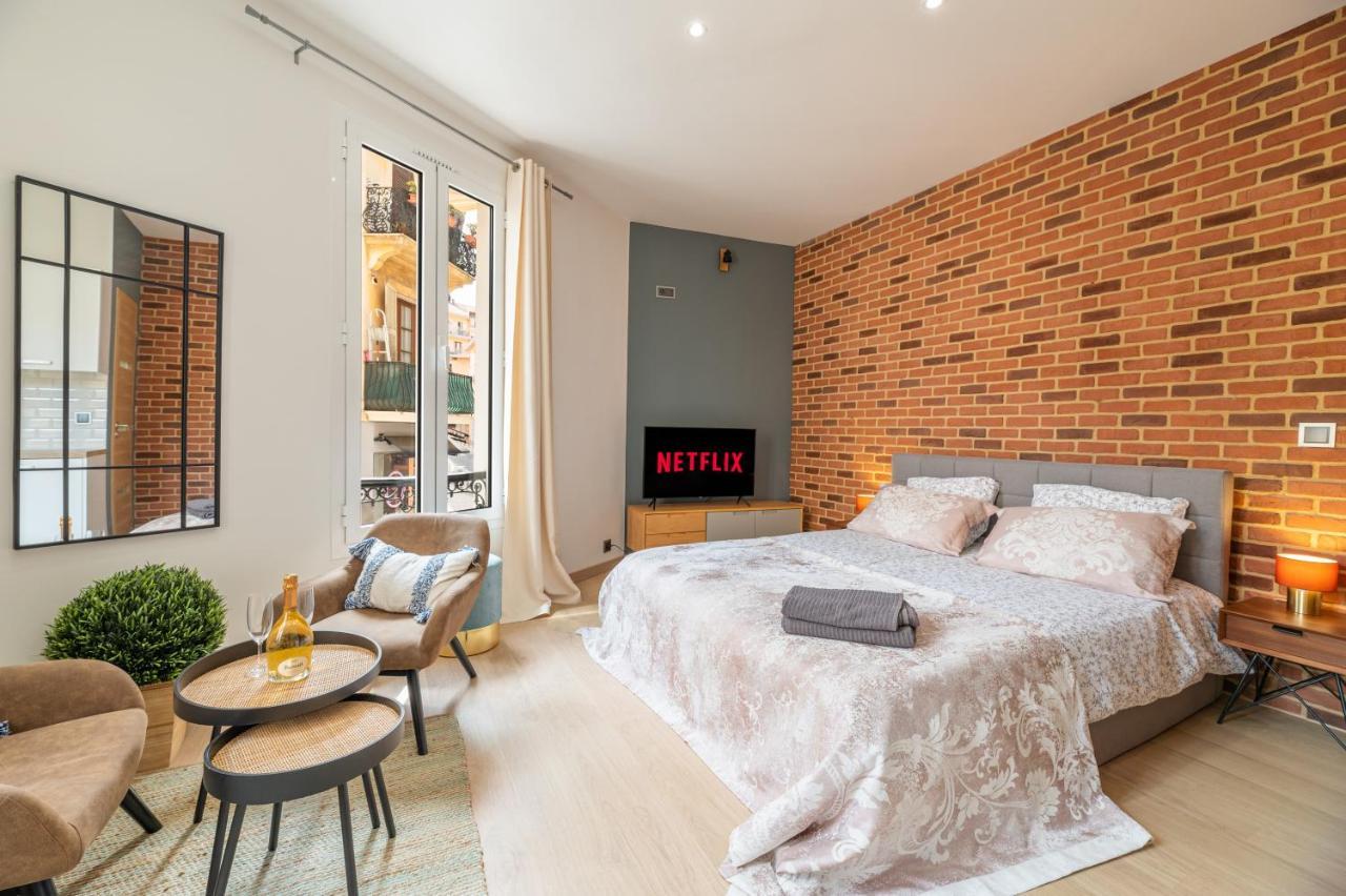 Grand Studio Climatise Tres Proche Monaco Beausoleil Dış mekan fotoğraf